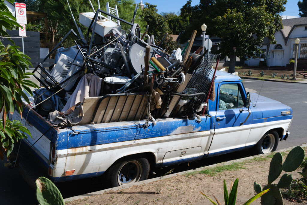 09/27/2026 Los Feliz Wild Art Junk filled truck